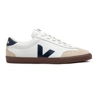 Veja Men's Volley Pebble-Grain Leather Low-Top Trainers - UK 9