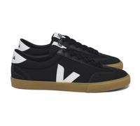 Volley Canvas Trainers Black/White