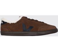 VEJA Volley Suede Sneakers with Shearling-Lined Interior - Size: 38 - female