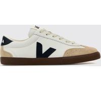 VEJA Volley Sustainable O. T. Leather Trainers with Contrasting V-Logo - Size: 39 - female
