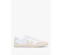 VEJA Volley White Pierre Canvas Trainers Size: 36, Colour: Beige Fabri