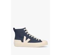 VEJA Wata II Ripstop Nautico Pierre High Top Trainers Size: 39, Colour: Navy Fabric