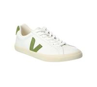 Veja Fair Trade - Leather shoes - Esplar Logo Extra-White Kiwi for Women in Leather - Size 39 White 39