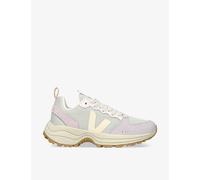 Veja Womens Beige Comb Women's Venturi V-logo Suede and Leather Alveomesh Trainers Eur 36 / 3 Uk Women
