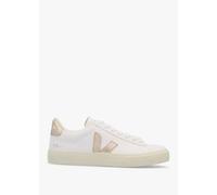 VEJA Women's Campo Chromefree Leather Extra White Platine Trainers Siz