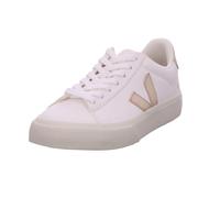 Veja Campo Women's White/Platine Trainers UK 5