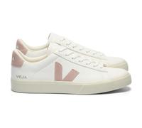 VEJA Campo Leather Womens Trainers - White/Babe