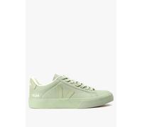 VEJA Womens Campo Tonal Leather Trainers In Full-Clay Size: 36, Colour: Gne