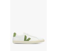 VEJA Women's Esplar Logo Extra White Kiwi Leather Trainers Size: 40,