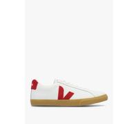 VEJA Women's Esplar Logo White Pepper Natural Leather Trainers Size:
