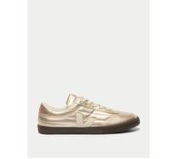 VEJA Women's Panenka Leather - Platine Pierre Eagle - UK 6 - Gold