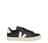 VEJA Campo Chromefree Leather Black White Trainers Size: 37, Colour: B