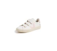 Veja Women's Recife Logo Sneakers, Extra White/Petale, 2 UK