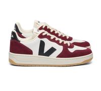 Veja Women's V-10 Sneakers, White Black Amarante, 4.5 UK