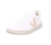 Veja Womens V10 Leather Court Trainers White 7 UK