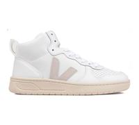 Veja Womens V-15 Sneakers - - White/Beige - Leather - Size UK 5
