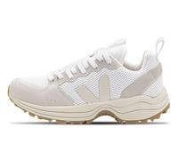 Veja Women's Venturi Suede Running Style Trainers - White/Pierre Natural - UK 4
