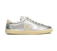 VEJA Women's Volley Leather Trainers - Silver Pierre - Size: UK 4