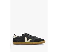 VEJA Women's Volley O.T Leather Black Pierre Trainers Size: 36, Colour