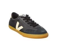 VEJA Women's Volley Leather Trainers - Black Pierre - Size: UK 4