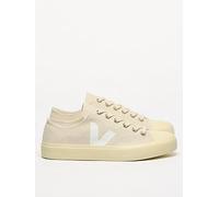 Veja Fair Trade - Organic cotton canvas shoes - Wata II Low Pierre White for Women - Size 39 - Beige Beige