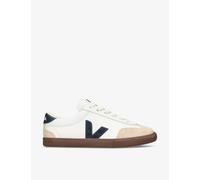 Veja Womens White/comb Women's Volley Logo-embroidered Canvas Low-top Trainers Eur 40 / 7 Uk Women