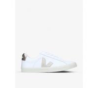 Veja Womens White/oth Women's Esplar Logo-embossed Low-top Leather and Canvas Trainers Eur 39 / 6 Uk Women