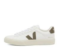 Veja Women's Campo Chrome Free Leather Trainers - Extra White/Khaki - UK 3