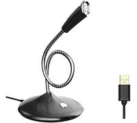 VejiA Microphone 360° Adjust Freely Studio Speech Mini Mic Gaming Chatting Recording USB Microphone Desktop PC Laptop