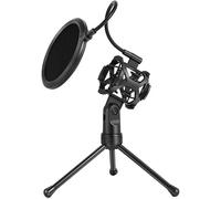 VejiA Microphone Filter Holder Stick Desktop Tripod Stand Anti-Spray Net Kit