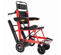 VejiA Stair Chair Lift Motorized for Elderly, Lightweight Folding Stair Climbing Wheelchair Stair Assist Chair with 82cm Extended Track for Home Hospital Fire