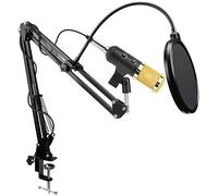 VejiA USB Capacitive Microphone Vocal Recording Wired Mic for Live Kits Professional USB Radio Desktop for PC Computer