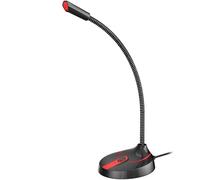 VejiA USB Desktop Microphone 3.5mm PC Computer Mic Adjustable Drive Free Studio Microphone Gaming Chatting Online Class USB Microphone