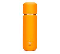 VEJO 12oz Electric Protein Shaker Bottle - USB Rechargeable Powder Mixer for Protein Shakes, Pre-Workout, Creatine | No Clumps, No Ball | 6-Blade Blending | BPA-Free | Gym Bag Travel Size | Orange