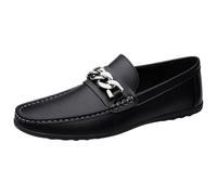 vejtmcc Loafers Men's Leather, Classic Penny Comfortable Shoes, Casual Shoes, Office Shoes, Soft Boat Shoes, Comfortable Slip On Trainers, Comfort Business Slippers, Comfort Shoes, Boat Shoes, black