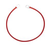 VekAuto 1 Pc Battery Inverter Cable 10 AWG Gauge 1.5FT 3/8" Lug Battery Cable Universal for Car Vehicle Boat RV Solar Tinned Copper Red