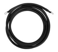VekAuto 1 Pc Battery Inverter Cable 2 AWG Gauge 10FT 5/16" Lug Battery Cable Universal for Car Vehicle Boat RV Solar Tinned Copper Black