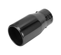 VekAuto 1 Pc Exhaust Tip 1.8" - 3.0" Inlet 3.9" Outlet 7.3" Length Tailpipe Universal Car Bolt on Stainless Steel Titanium Tone Rear