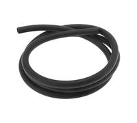 VekAuto 1 Pc Lubricating Oil Hoses 10mm/0.39" 15mm/0.59" 2m/6.6ft Nitrile Rubber Water Hose Pipe Tubing for Irrigation Black