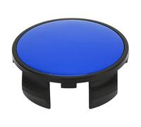 VekAuto 1 Pc Wheel Center Caps Hub Caps Rim Center Caps OD: 62mm/2.44" Universal Plastic Black for Toyota for Honda with Blue Sticker