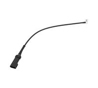 VekAuto 1pc Brake Pad Wear Sensor for FORD TRANSIT 2012-2024 TPU Rubber Black Front Disc Break Pad Wear Indicator Sensor