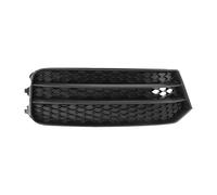 VekAuto 1pc Fog Light Grill for A1 2015-2018 Durable ABS Black Front Right Front Lower Bumper Fog Light Cover Inserts