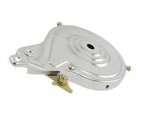 VekAuto 1Pc Rear Wheel Brake Drum Cover, 4.25" Universal Bicycle Silver Tone