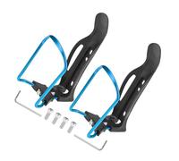 VekAuto 2 Pcs Bicycle Drink Holder, Universal for Bicycle Aluminum Alloy Plastic Blue