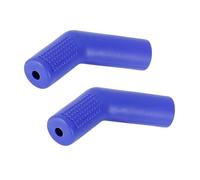 VekAuto 2 Pcs Motorcycle Gear Shift Shifter Protector Cover, Universal for Motor Bike Rubber Blue