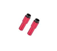 VekAuto 2 Pcs Red Metal Bicycle Cable Adjuster Brake Gear Shift Connector Auto Accessories