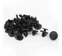 VekAuto 20 Pcs Push Fasteners Rivets Fender Clips 7mm Hole Auto Accessories