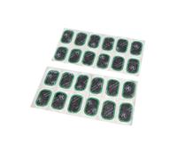 VekAuto 24pcs Inner Tyre Patch Repair Kit Motorcycle Tyre Puncture Patches Auto Accessories