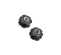 VekAuto 2Pcs Metal MTB Bike Cycling Bicycle Flanged Headset Star Nut for 28.6mm Fork Auto Accessories