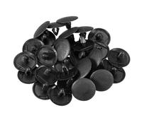 VekAuto 30 Pcs Hood Retainer Clip Compatible for Toyota for Lexus, Durable Plastic Black Insulation Retainer Clip